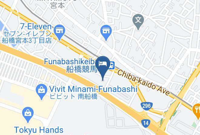 Funabashi City - Hotel Dwell Maps