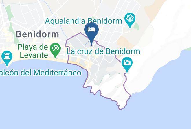 Alicante - Hotel Dynastic Benidorm Maps