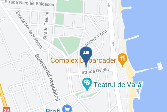 Eforie - Hotel Dynes Maps