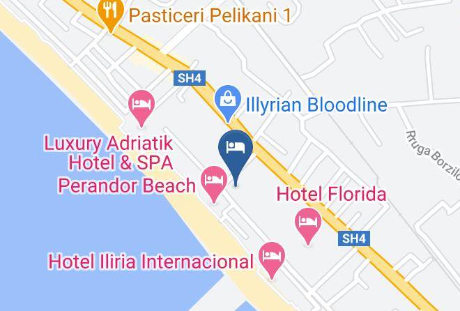 Durres - Hotel Dyrrah Maps