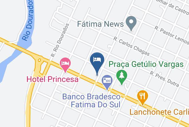 Fatima Do Sul - Hotel E Cantina A Portuguesa Maps
