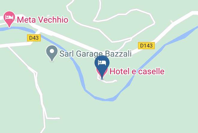 Hotel E Caselle Map