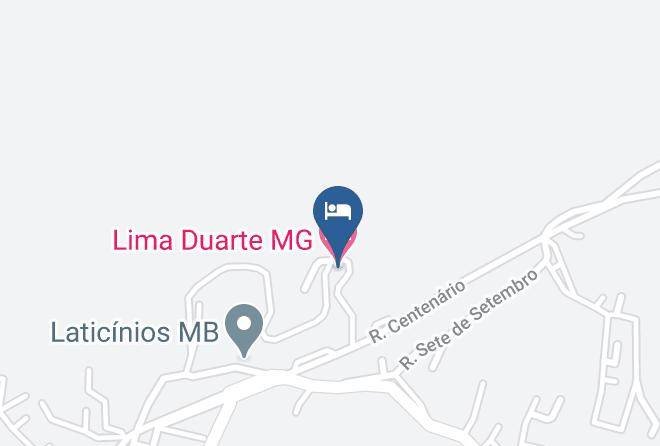 Lima Duarte - Hotel E Chales Arco Iris Maps