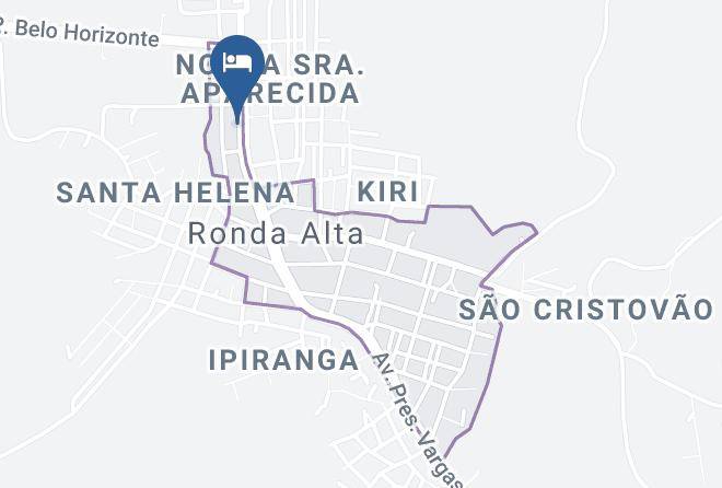 Ronda Alta - Hotel E Churrascaria Avenida Maps