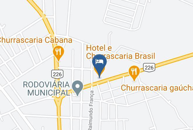 Presidente Dutra - Hotel E Churrascaria Brasil Maps