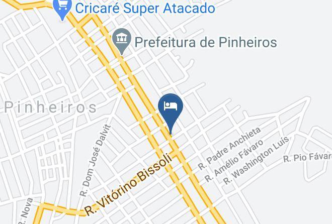 Pinheiros - Hotel E Churrascaria Candy Bar Maps