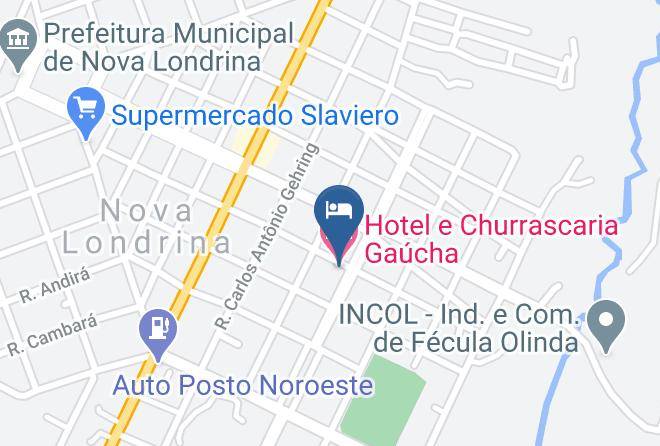 Hotel E Churrascaria Gaucha Map