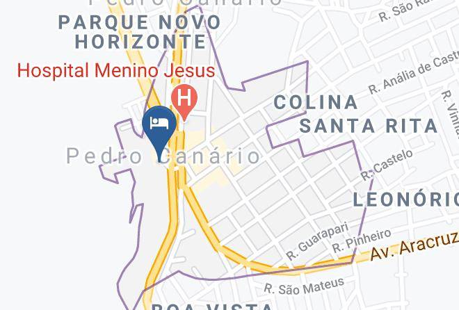 Pedro Canario - Hotel E Churrascaria Gaucha Maps