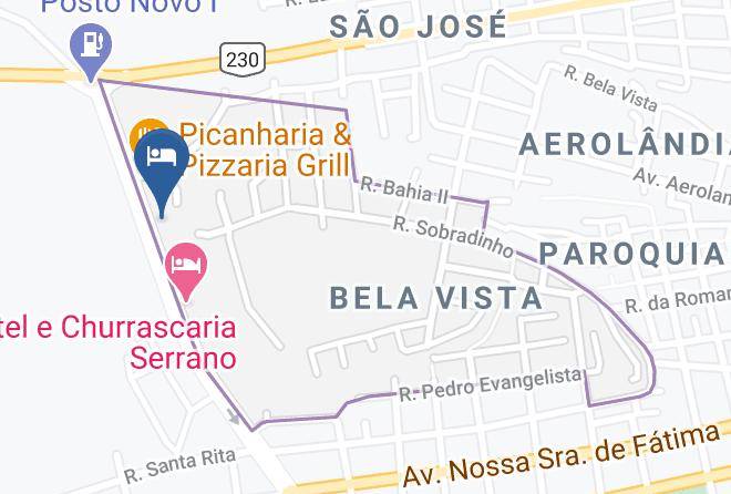 Picos - Hotel E Churrascaria Horizonte Maps