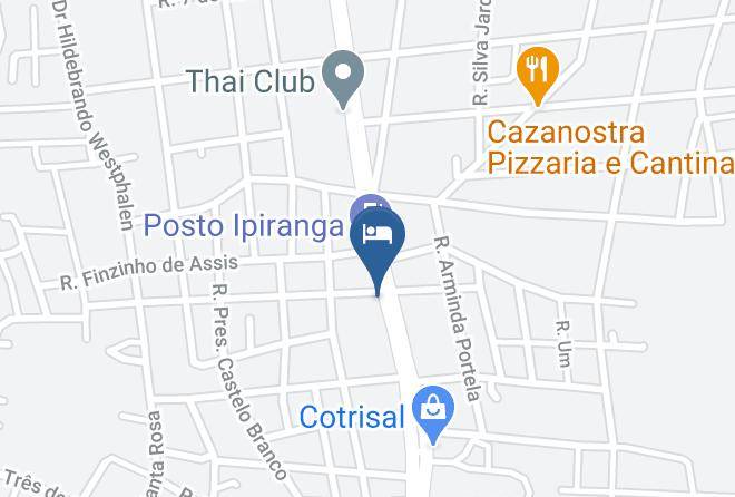 Palmeira Das Missoes - Hotel E Churrascaria Palmeira Maps