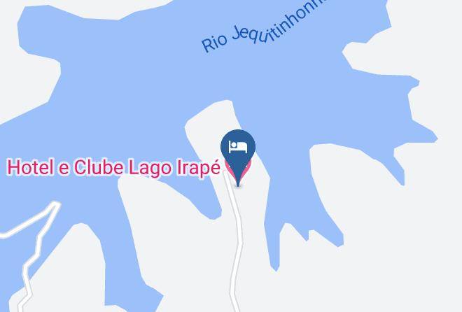 Turmalina - Hotel E Clube Lago Irape Maps