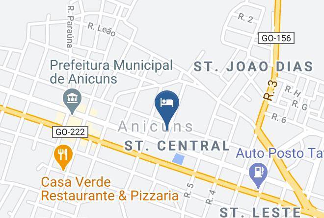 Anicuns - Hotel E Hospedaria Brasil Maps