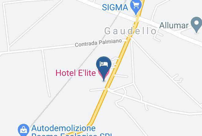 Naples - Hotel E'lite Maps