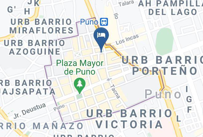 Puno - Hotel E' Peru Maps