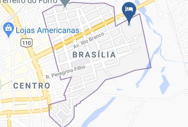 Hotel E Pousada Beira Rio Map