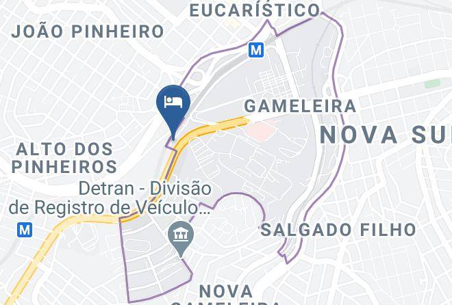 Belo Horizonte - Pousada Expobh Maps