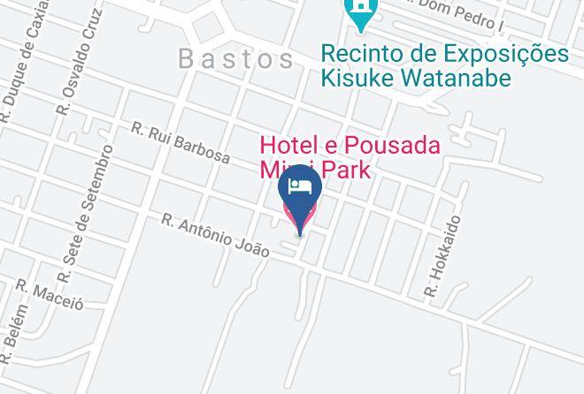 Bastos - Hotel E Pousada Mimi Park Maps