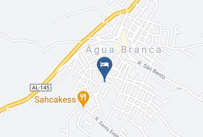 Agua Branca - Hotel E Pousada Monteiro Maps