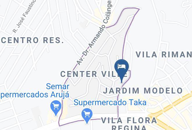 Aruja - Hotel E Pousada Real Maps