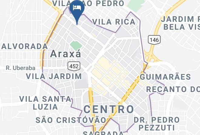 Araxa - Hotel E Pousada Vovo Pedro Maps