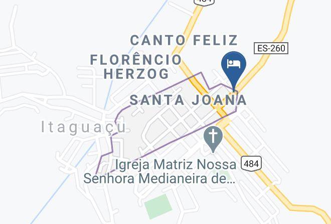Itaguacu - Hotel E Restaurante Amigao Maps