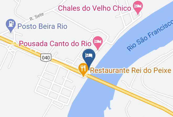 Sao Goncalo Do Abaete - Hotel E Restaurante Belas Aguas Maps
