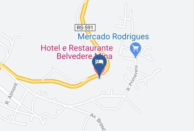 Ametista Do Sul - Hotel E Restaurante Belvedere Mina Maps