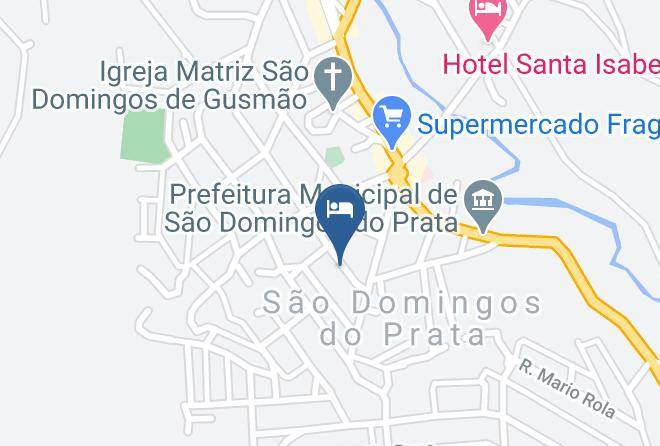 Sao Domingos Do Prata - Hotel E Restaurante Castro Silva Maps