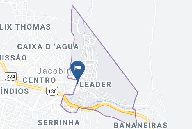 Jacobina - Hotel E Restaurante Da Matriz Maps