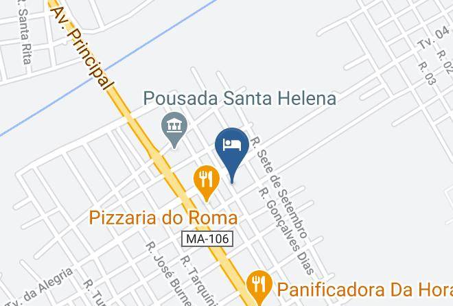 Santa Helena - Hotel E Restaurante Do Goiano Maps