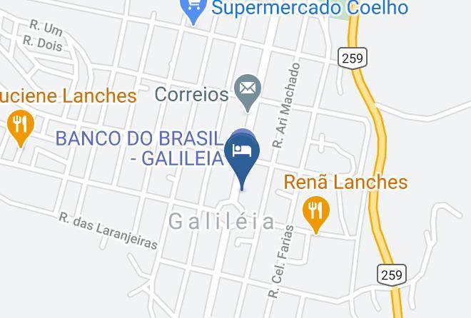 Galileia - Hotel E Restaurante Do Julio Maps