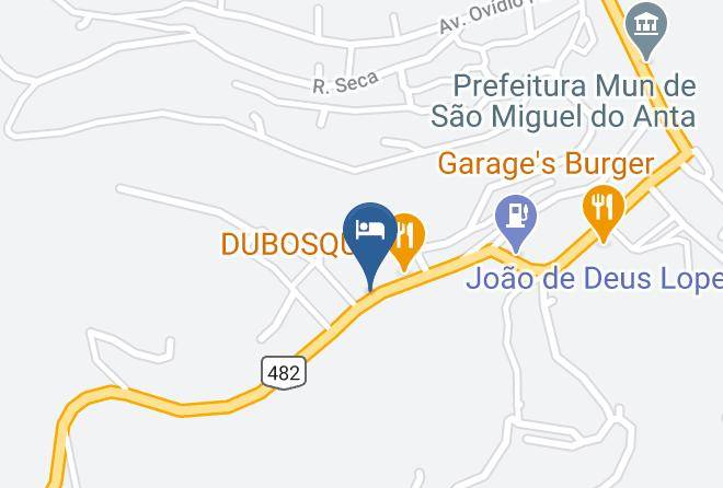 Sao Miguel Do Anta - Hotel E Restaurante Dubosque Maps