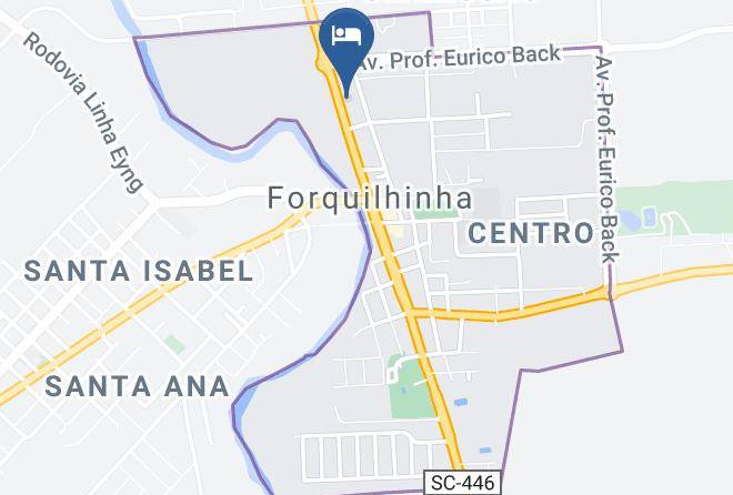 Forquilhinha - Hotel E Restaurante Forgiarini Forquilhinha Maps