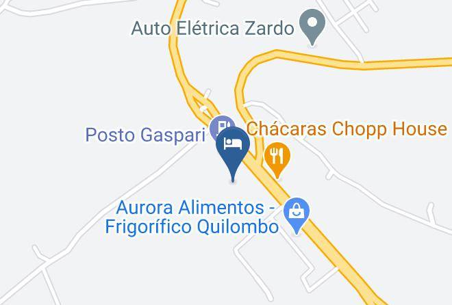 Quilombo - Hotel E Restaurante Gaspari Maps