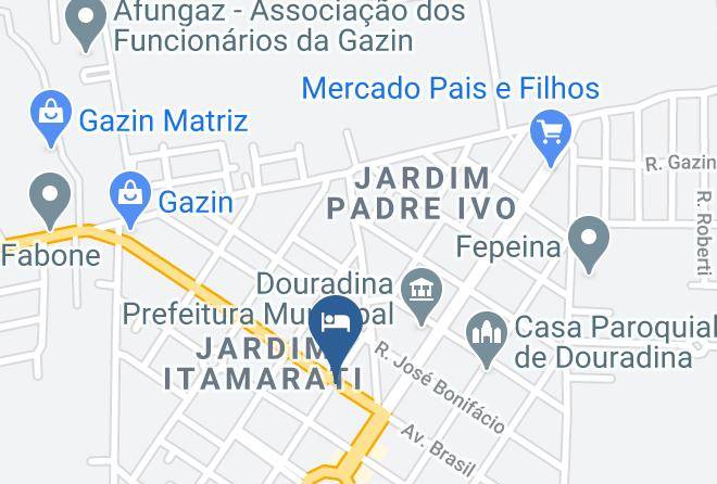 Douradina - Hotel E Restaurante Harmonia Maps