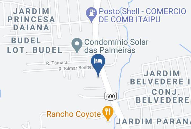 Foz Do Iguacu - Hotel E Restaurante Internacional Maps