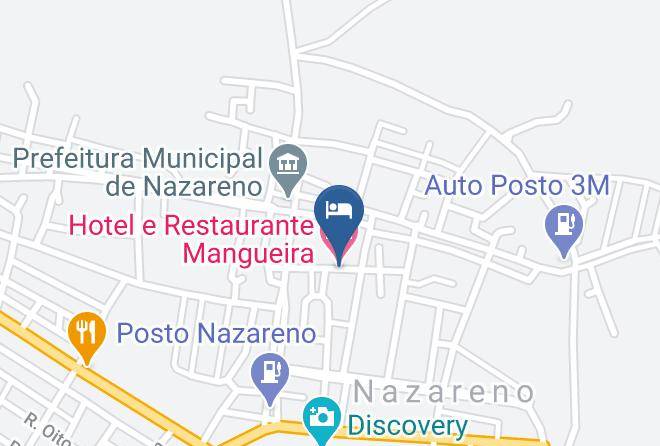 Nazareno - Hotel E Restaurante Mangueira Maps