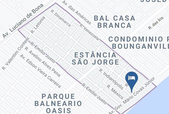 Peruibe - Hotel E Restaurante Mar & Cia Maps