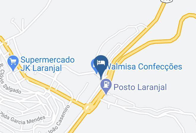Laranjal - Hotel E Restaurante Martinez Maps