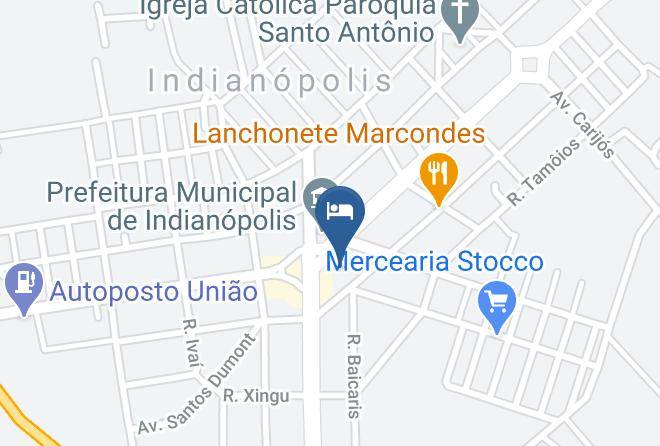 Hotel E Restaurante Mucajai Map