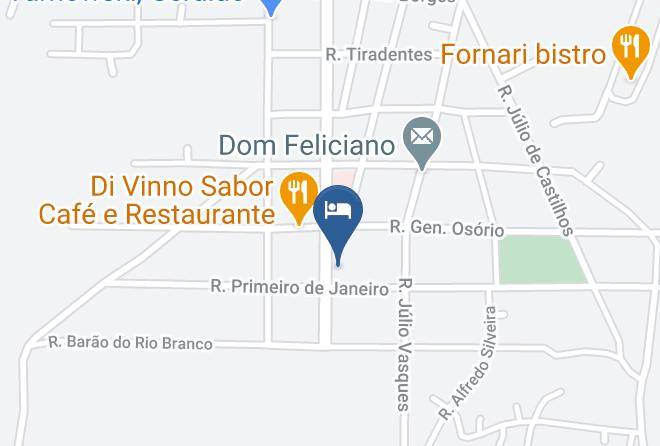 Dom Feliciano - Hotel E Restaurante Novo Horizonte Maps