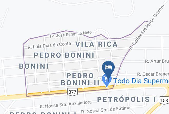 Cruz Alta - Hotel E Restaurante Pinheiro Maps