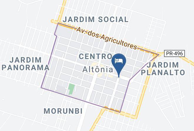 Altonia - Hotel E Restaurante Pioneiro Maps