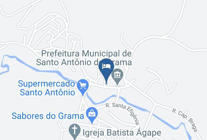 Santo Antonio Do Grama - Hotel E Restaurante Renascer Maps