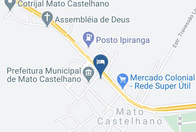 Mato Castelhano - Hotel E Restaurante Romanttei Maps