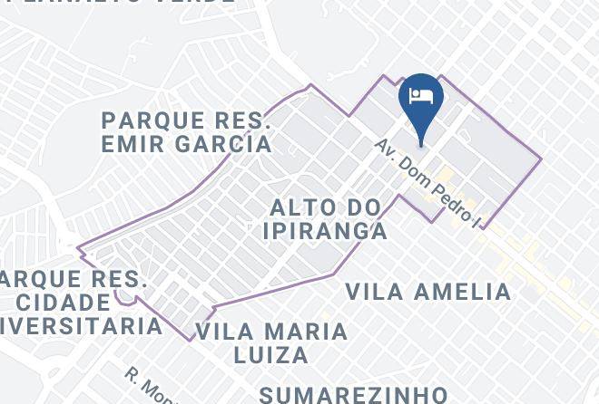 Ribeirao Preto - Hotel E Restaurante Sao Caetano Maps
