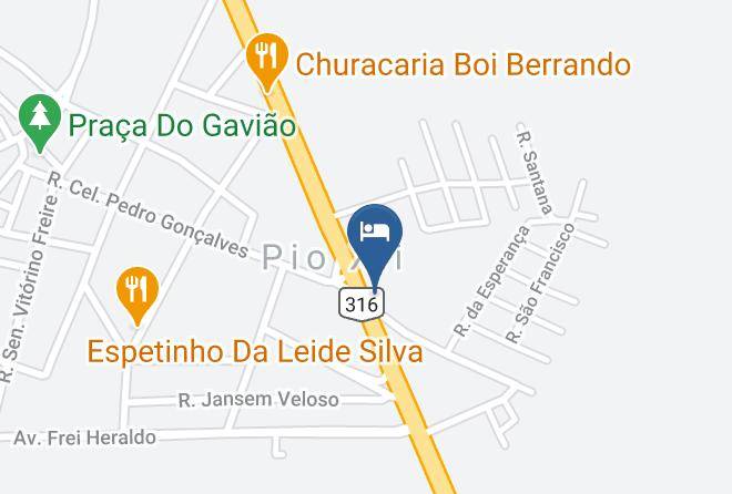 Pio Xii - Hotel E Restaurante Talisma Maps