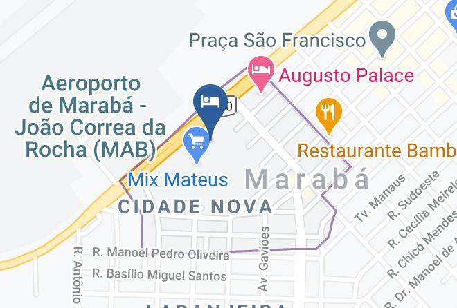 Maraba - Hotel E Restaurante Tauari Maps