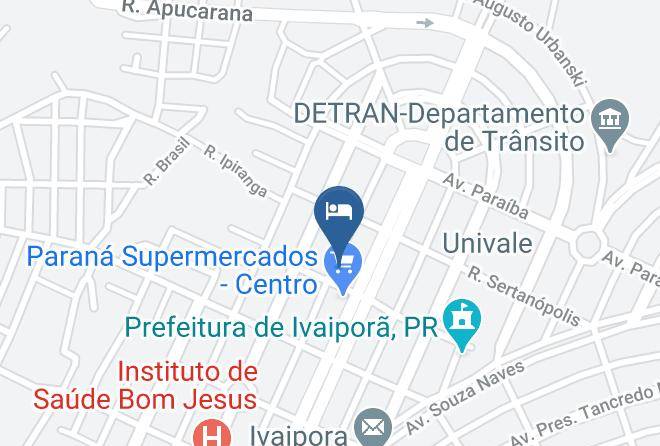 Ivaipora - Hotel E Restaurante Tio Luiz Maps