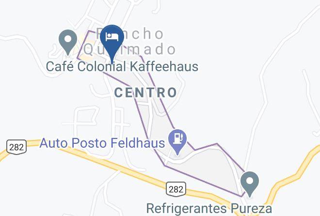 Rancho Queimado - Hotel E Restaurante Tuti Maps